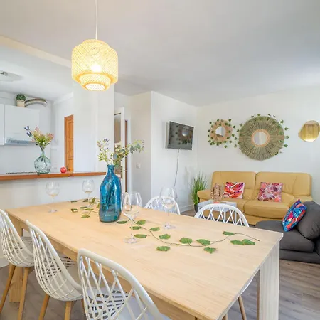Est1-spaciouss In The Beach, Bbq, Downtonwn, Parking, Fast Wifi Fibre Rosas